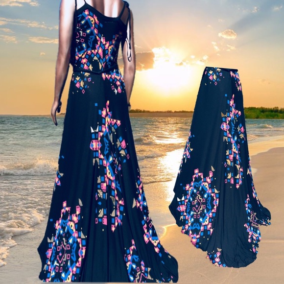 French Connection Maxi Tribal Abstract Print - Picture 5 of 8